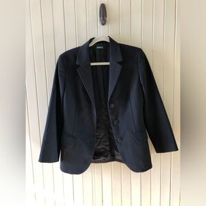 Classic black - 3 buttons - Colors of Benetton jacket - 42